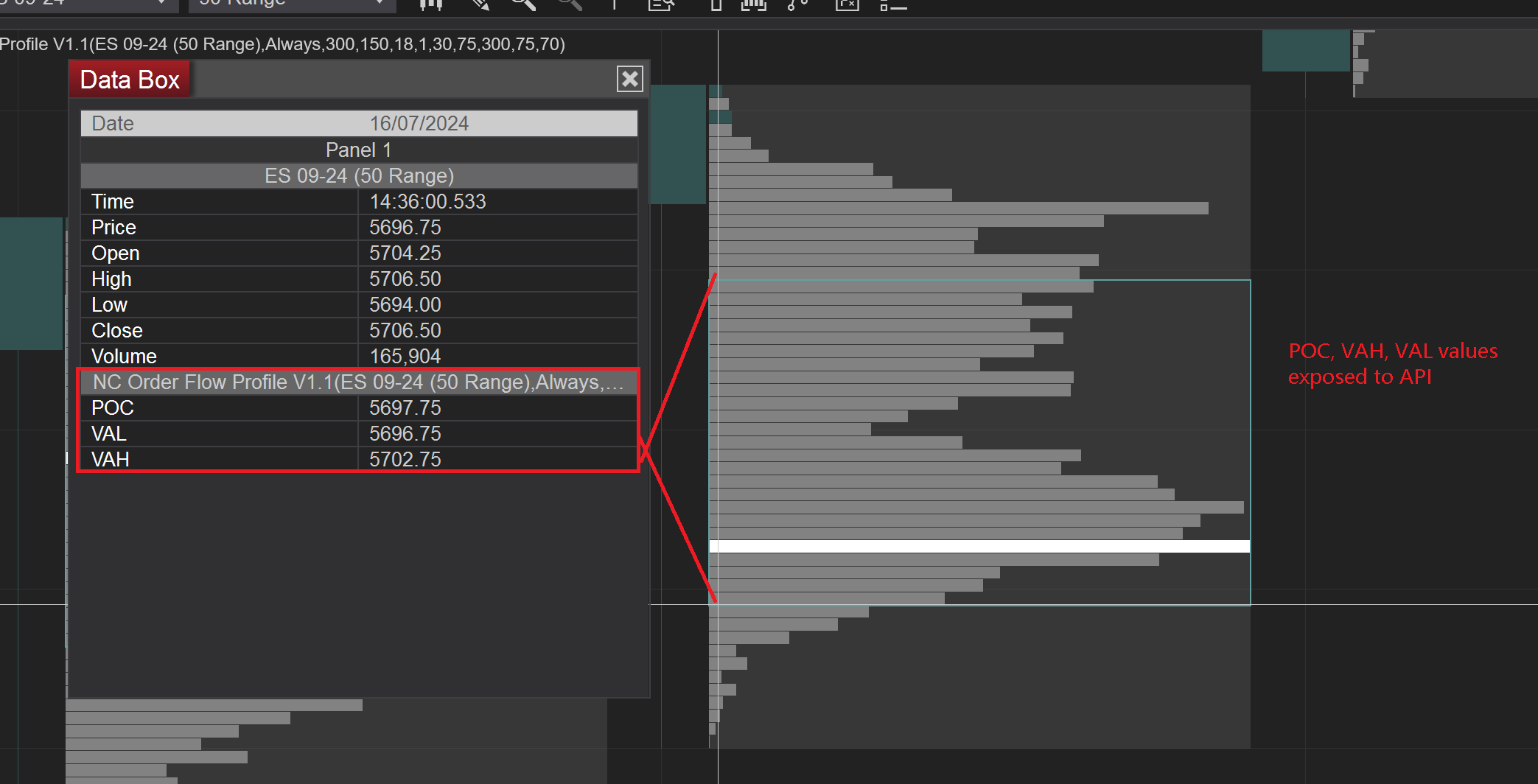 NC Order Flow Profile screenshot 6