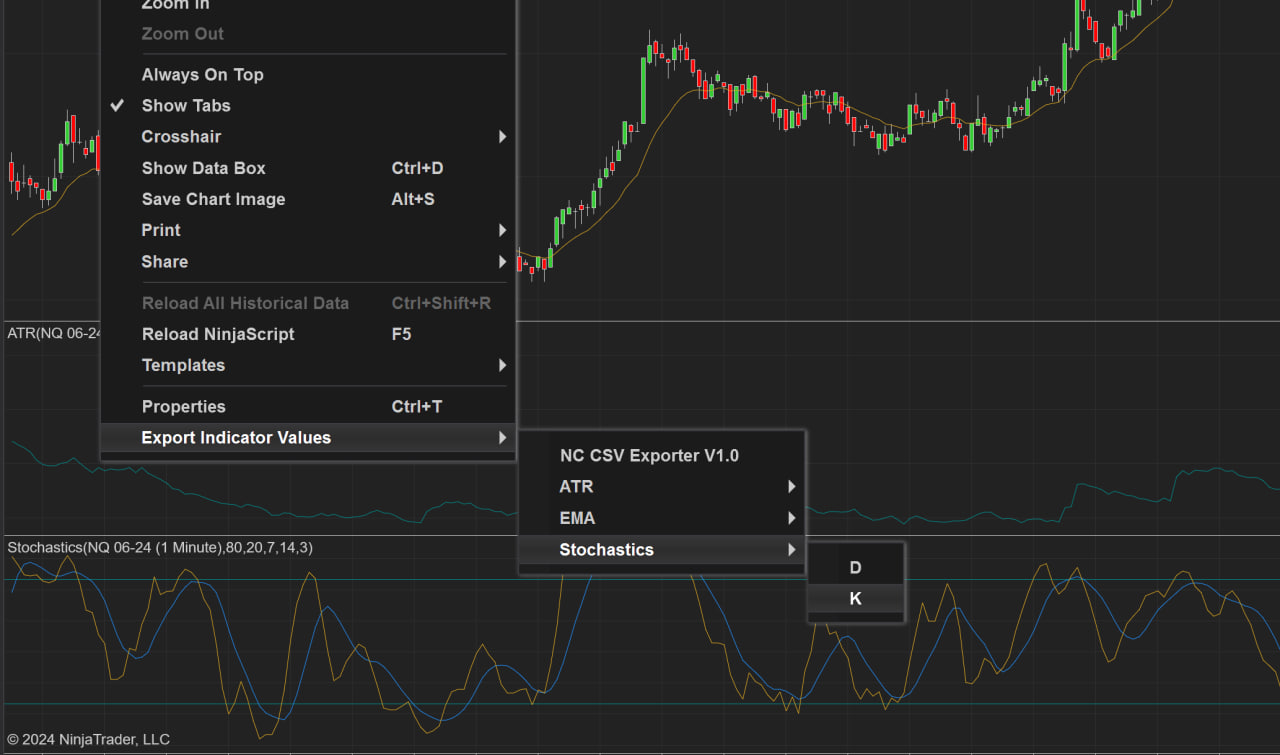 NC CSV Exporter screenshot 1