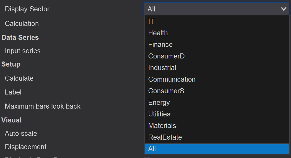 NC Stock Sectors screenshot 2