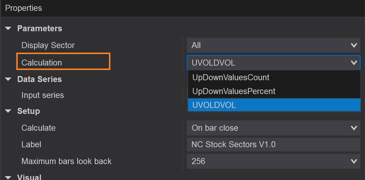 NC Stock Sectors screenshot 3